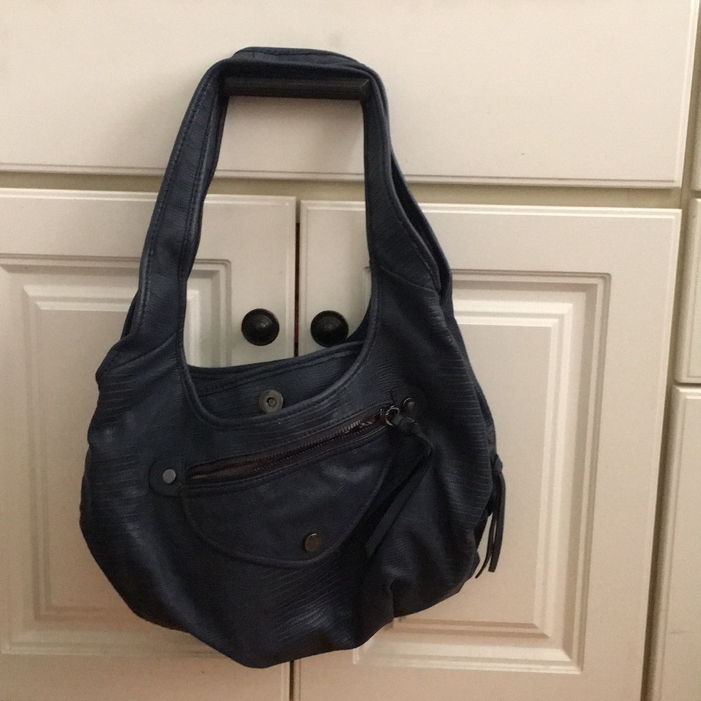 Navy purse